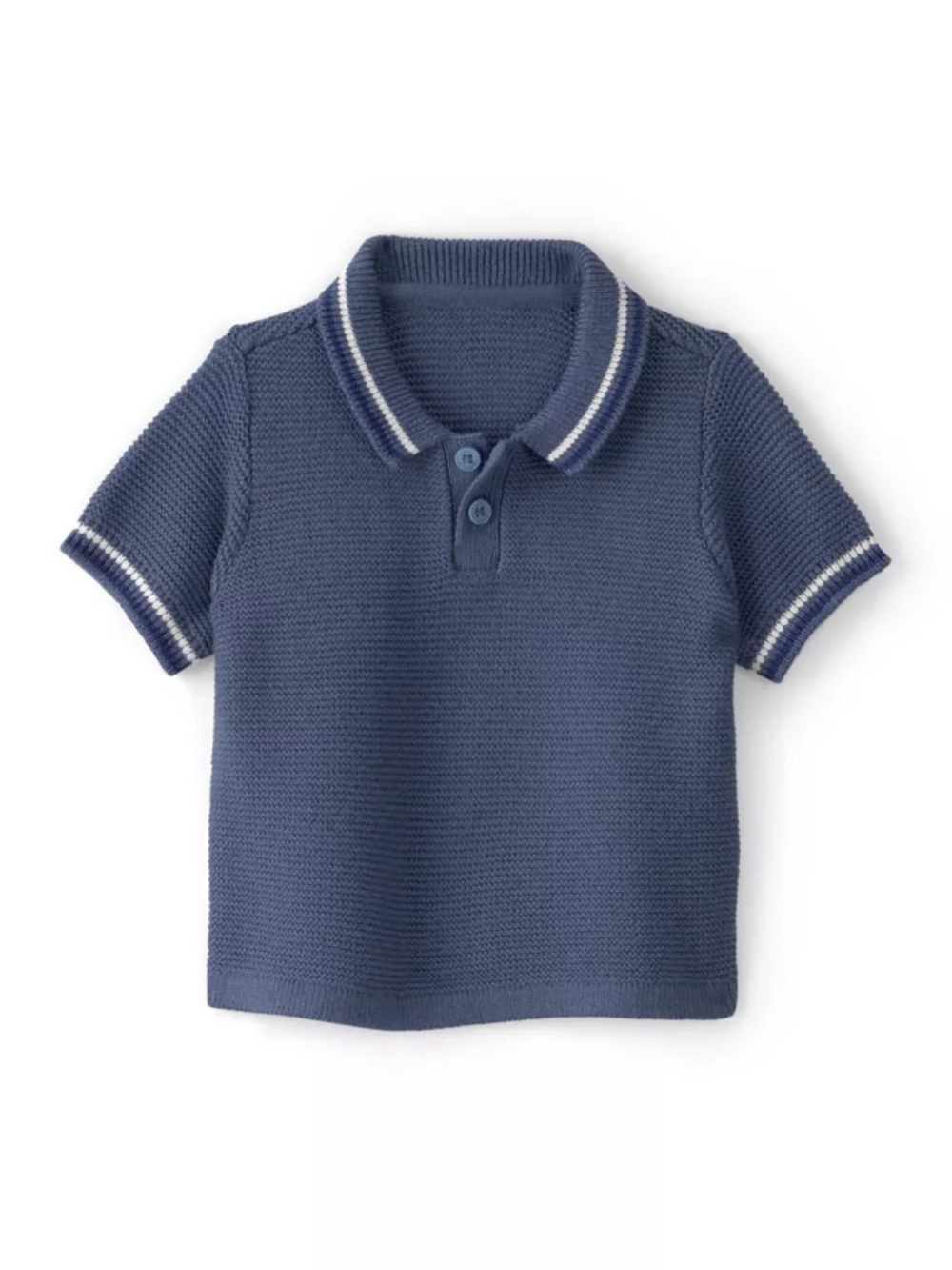 Oshkosh B’gosh Classic Knit Blue Polo Shirt